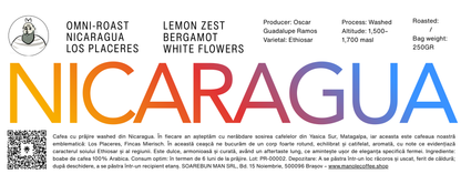 NICARAGUA LOS PLACERES – WASHED – 87+